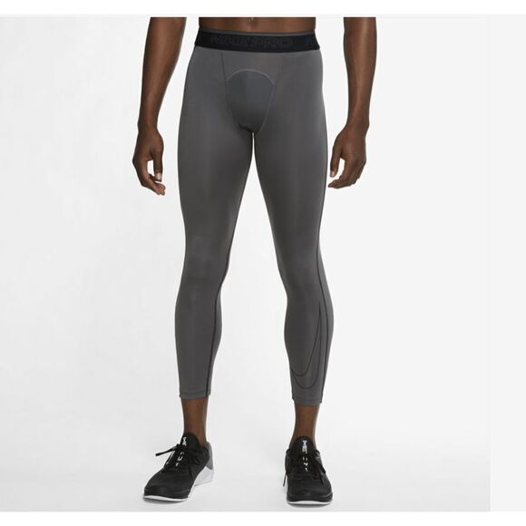 Nike Pro Dri-FIT 3/4 Compression Tights NWT- DD1919-068 - Picture 1 of 3